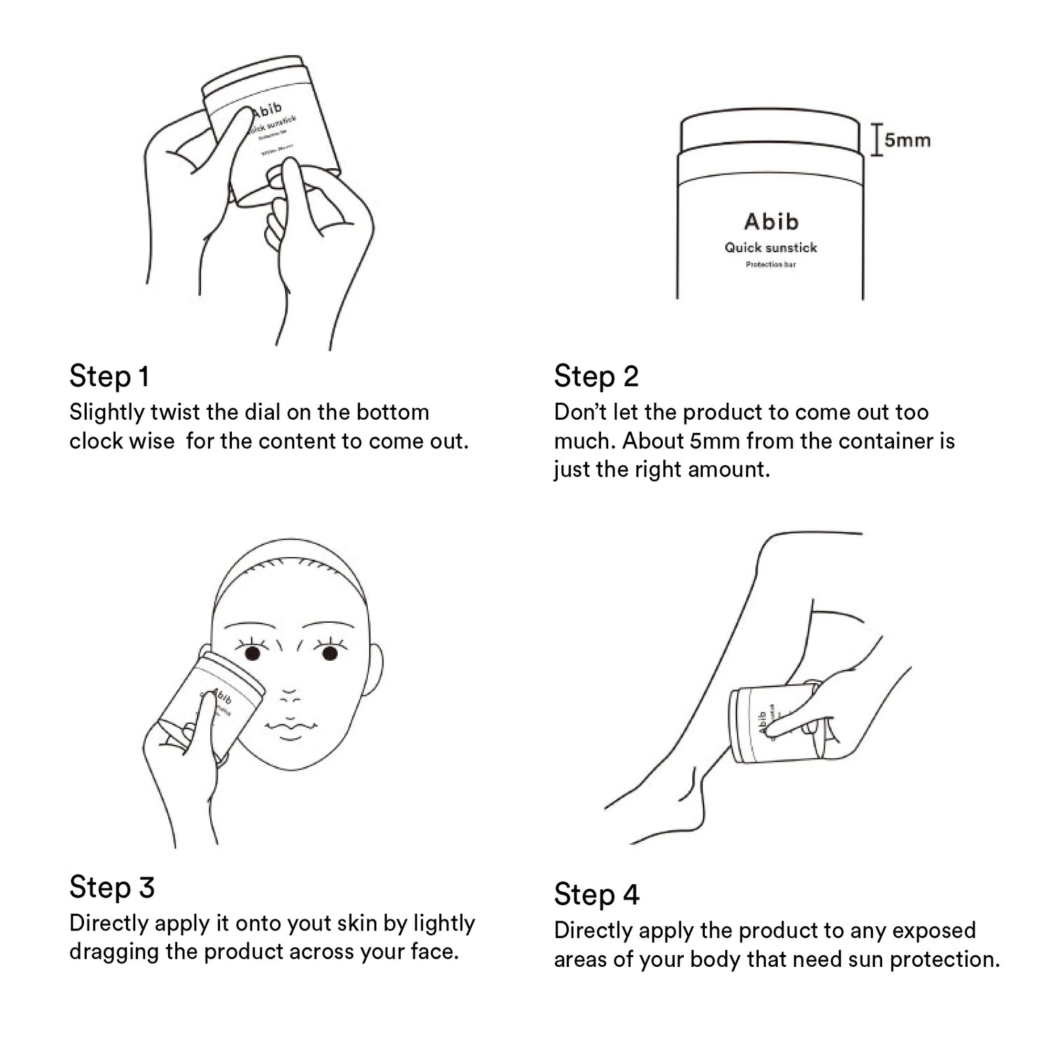 Quick Sunstick Protection Bar (Protector Solar)