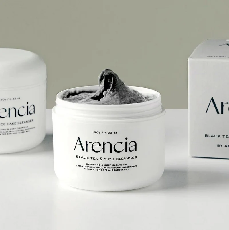 Black Tea & Yuzu Rice Mochi Cleanser (Limpiador de Té Negro)