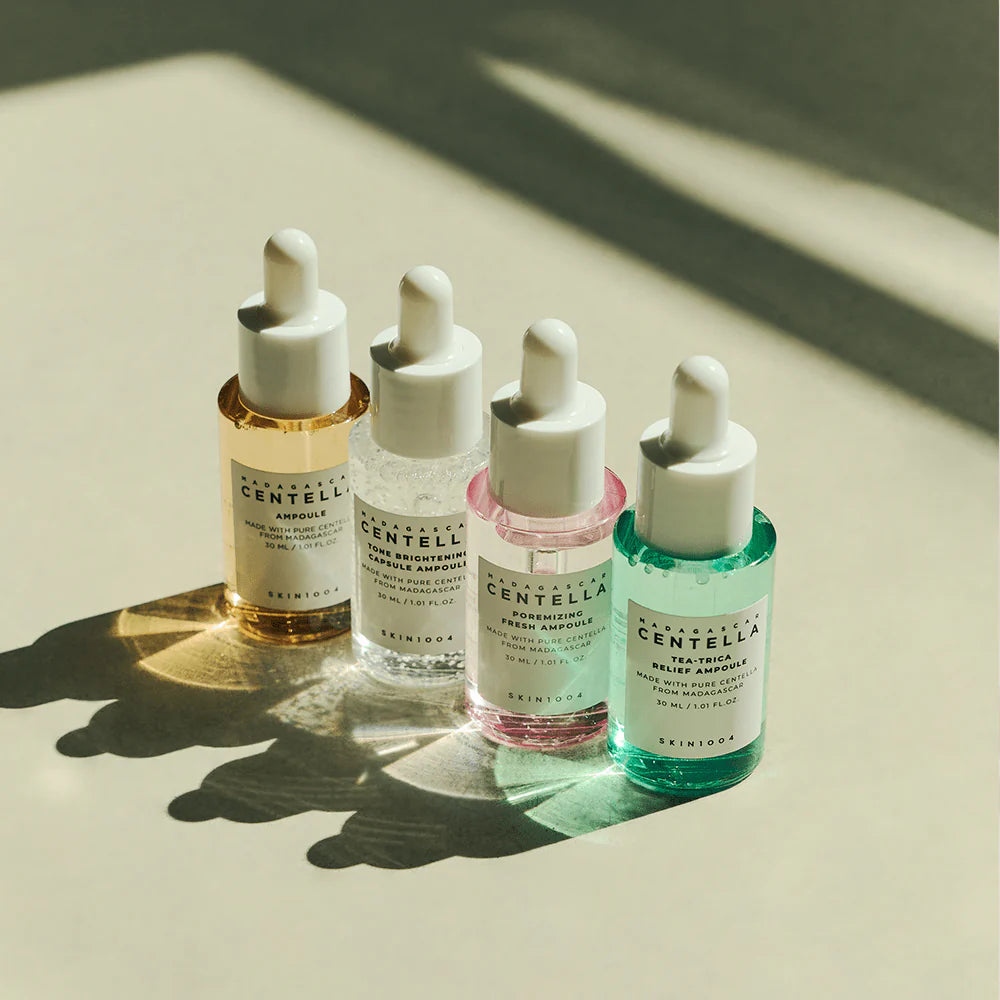 Madagascar Centella Ampoule Kit (Kit con 4 Tipos de Suero)