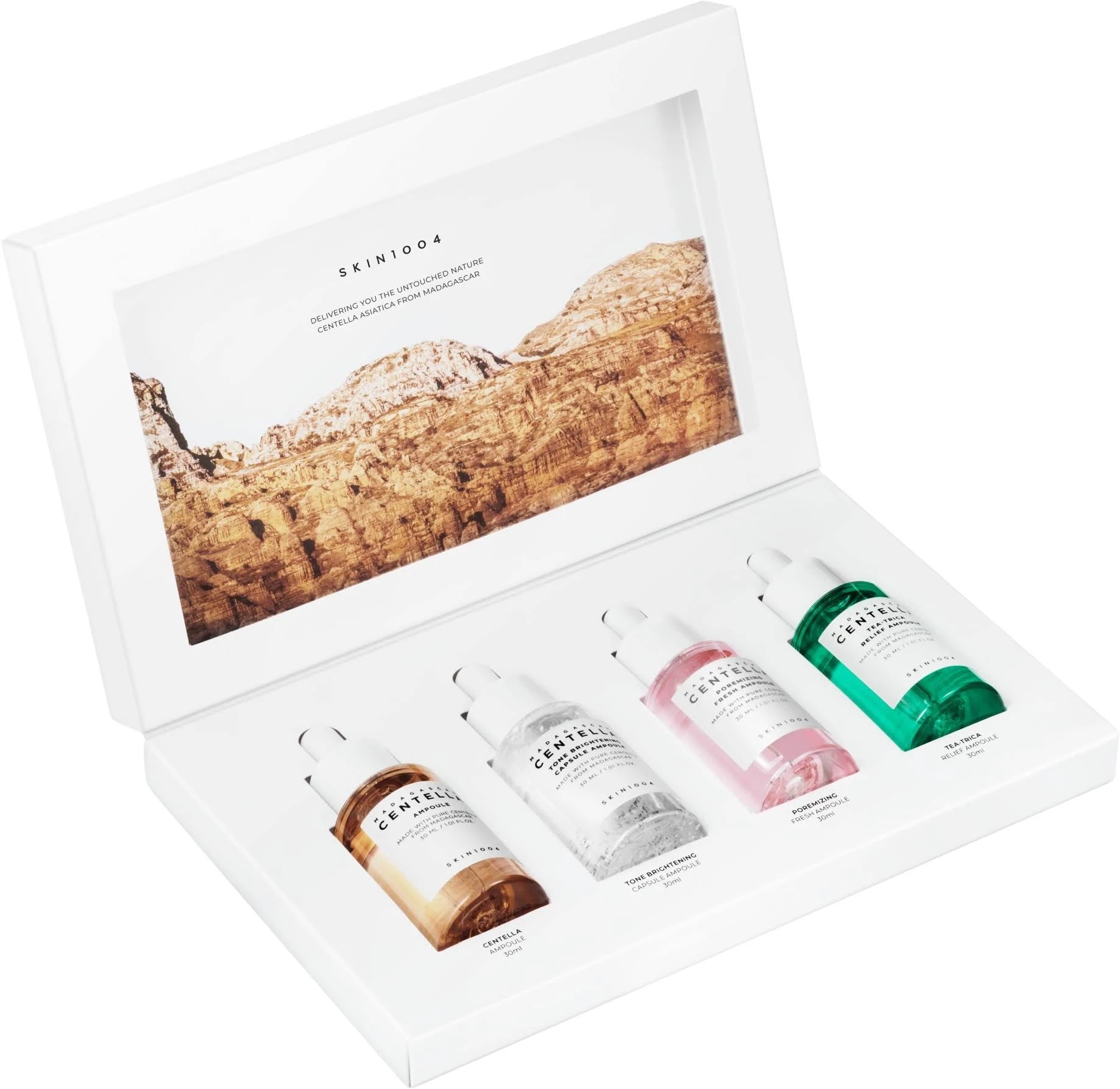 Madagascar Centella Ampoule Kit (Kit con 4 Tipos de Suero)
