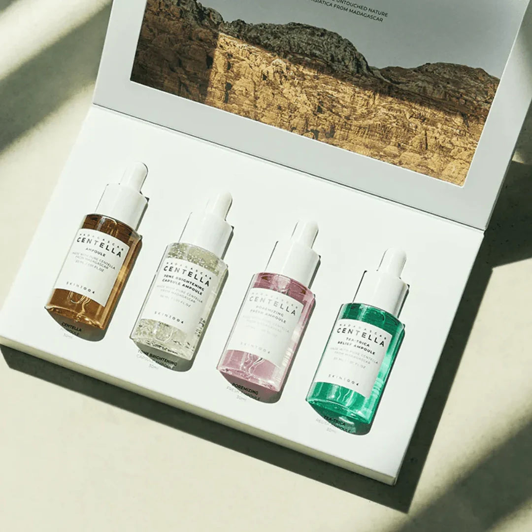 Madagascar Centella Ampoule Kit (Kit con 4 Tipos de Suero)