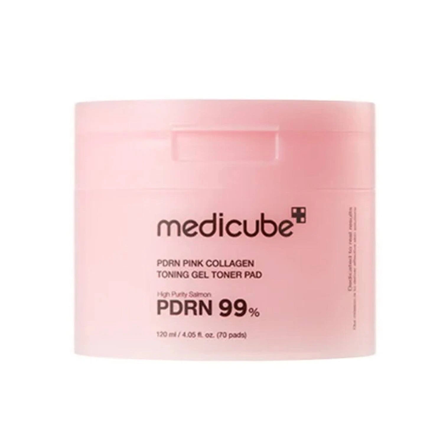 PDRN Pink Collagen Toning Gel Toner Pad (Pads de Tónico Reafirmantes)