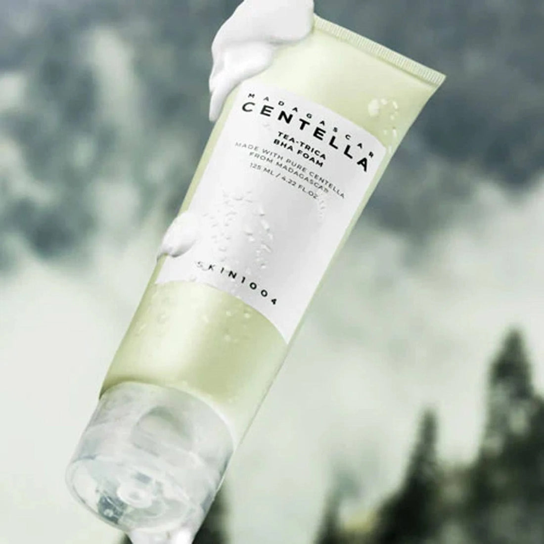 Madagascar Centella Tea-Trica Bha Foam (Limpiador Purificante)