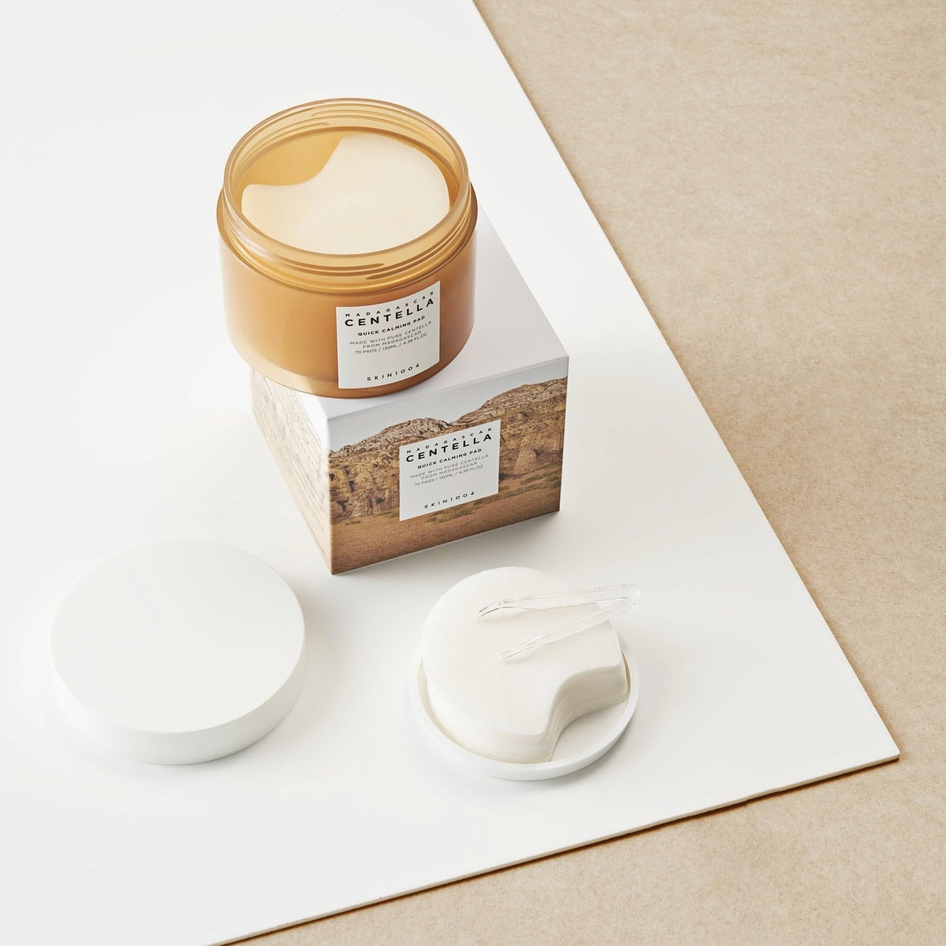 Madagascar Centella Quick Calming Pad (Pads Calmantes e Hidratantes)