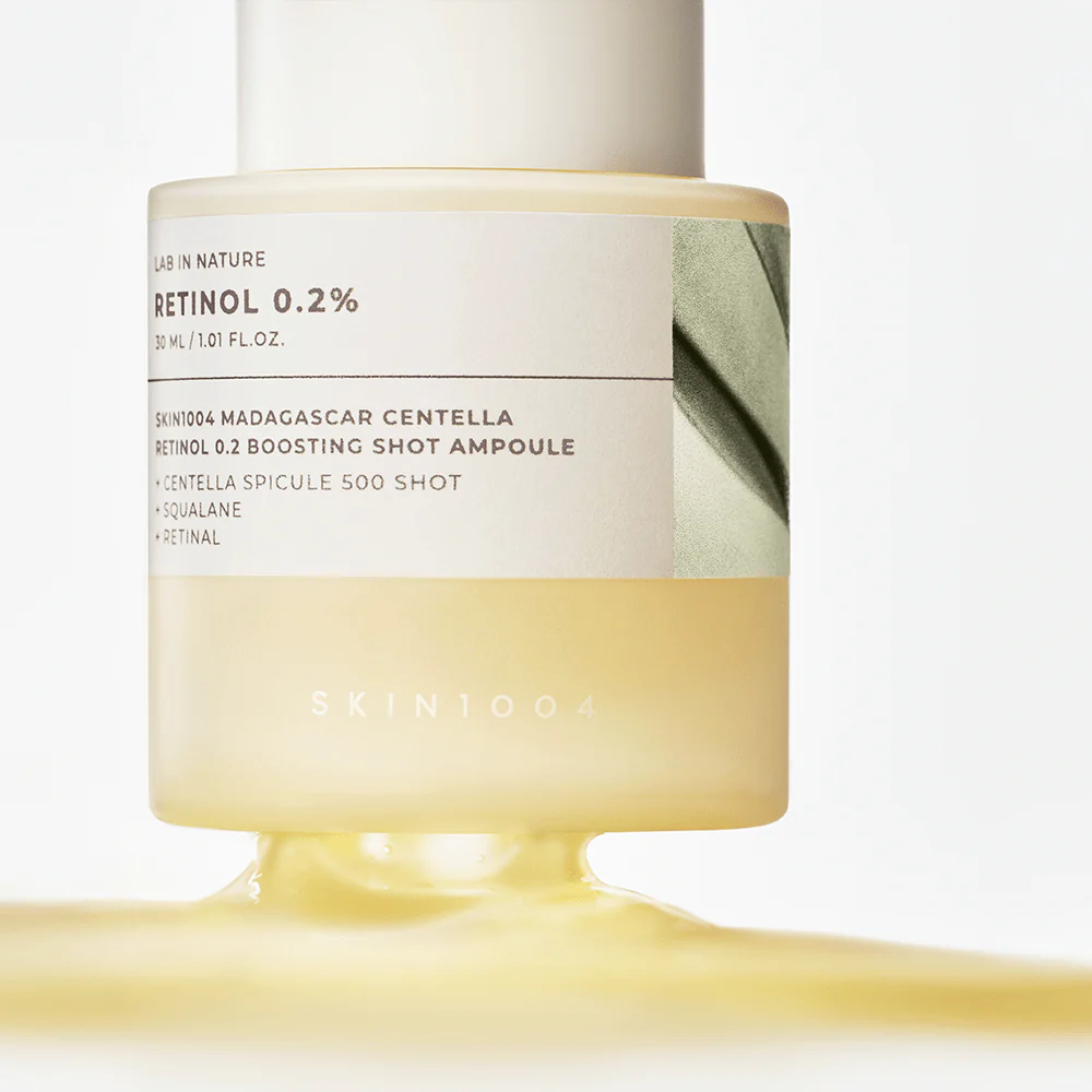 Madagascar Centella Retinol 0.2 Boosting Shot Ampoule (Suero Reafirmante)