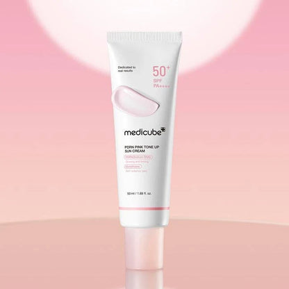 PDRN Pink Tone Up Sun Cream (Protector Solar Iluminador)