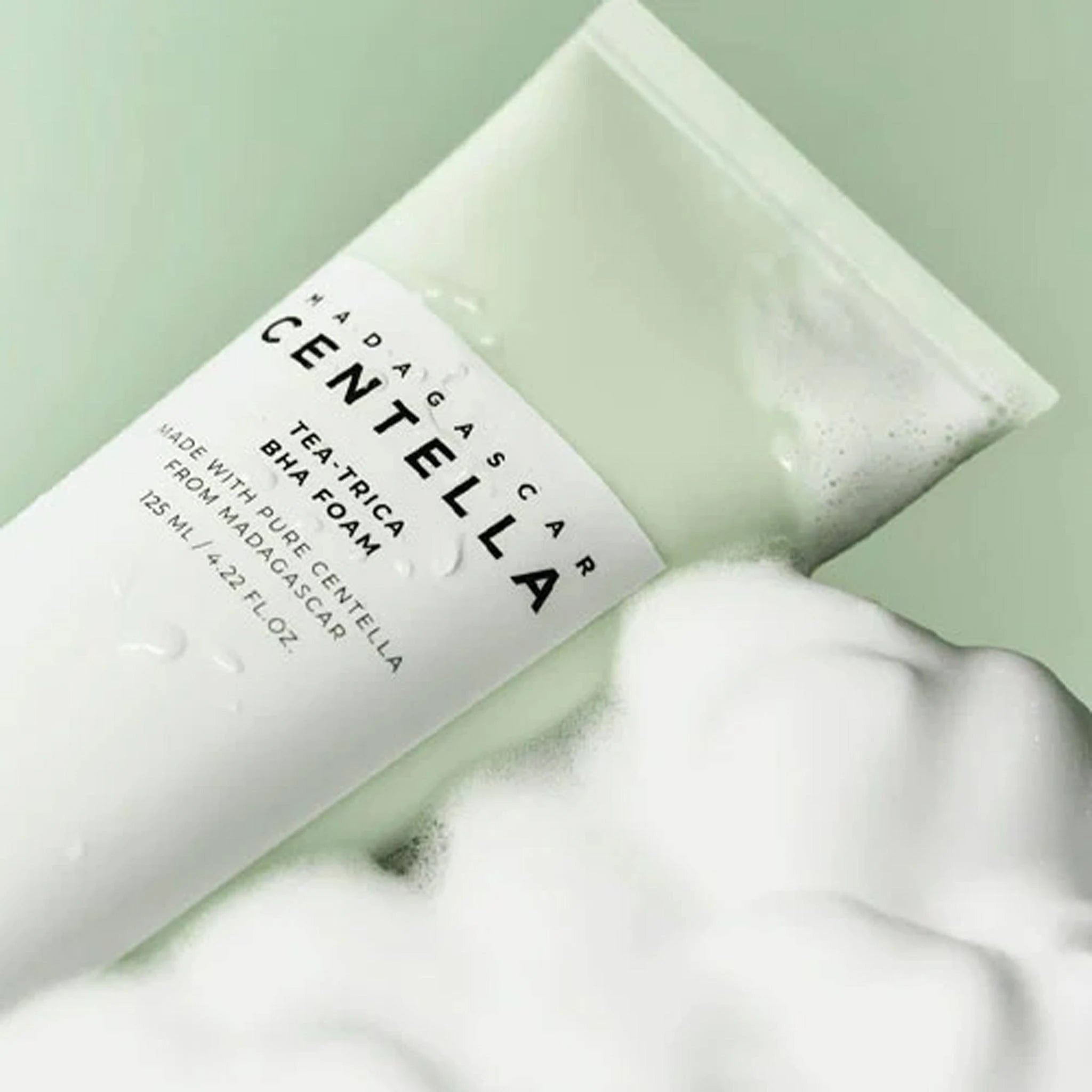 Madagascar Centella Tea-Trica Bha Foam (Limpiador Purificante)